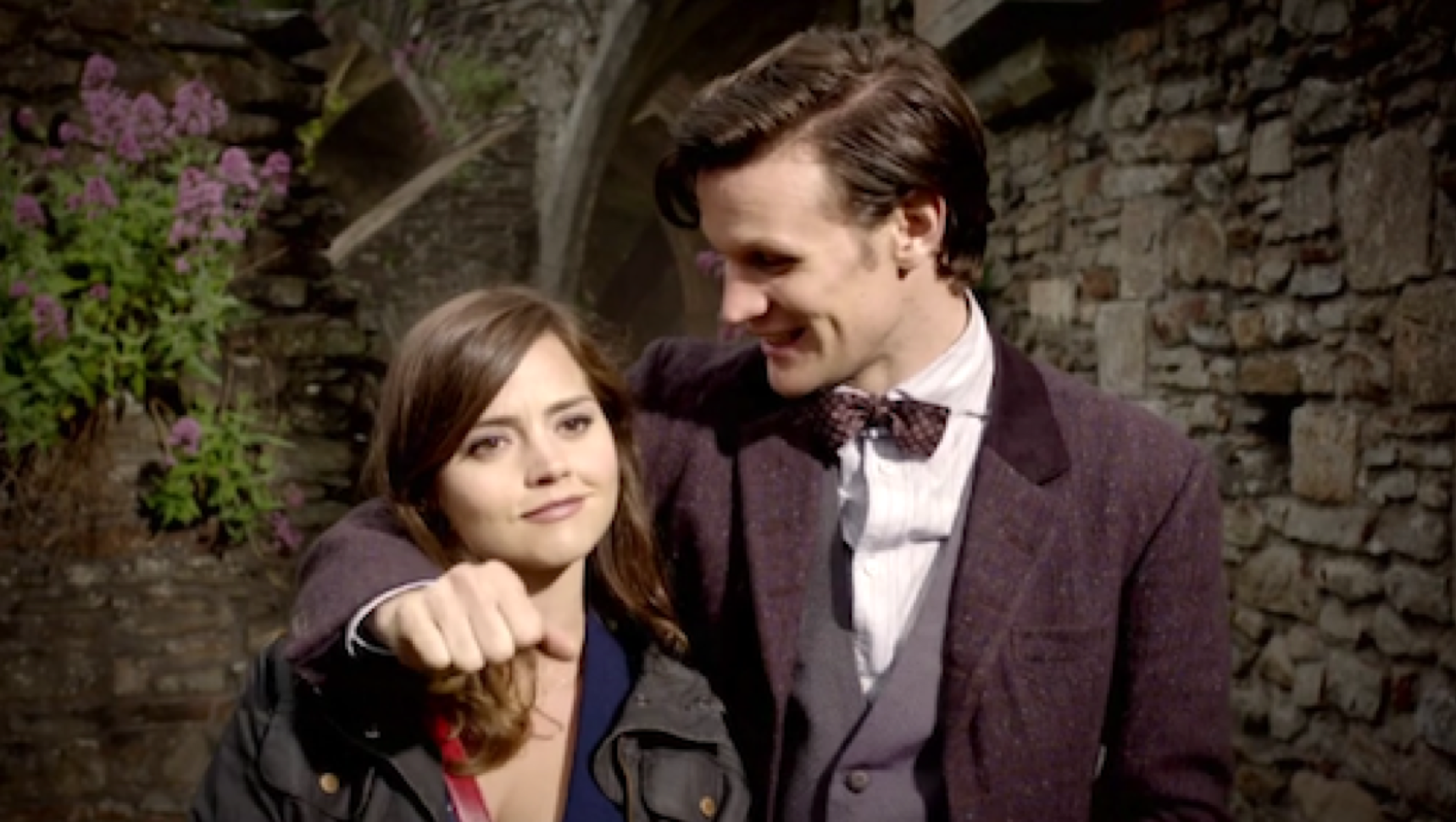 Image result for eleventh doctor and clara