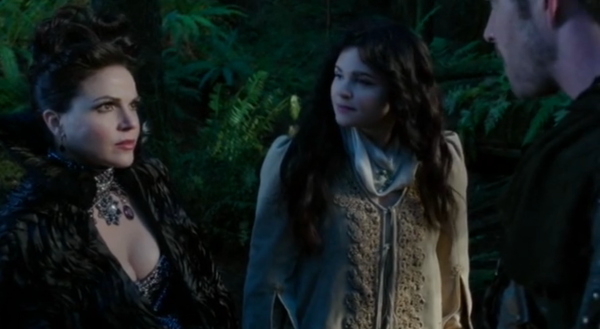 Regina and Robin Hood, sitting in a tree, A-R-G-U-I-N-G!